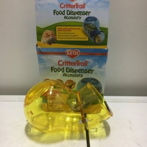 KAYTEE CRITTERTRAIL FOOD DISPENSER ACCESSORY -YELL - Picture 3 of 4